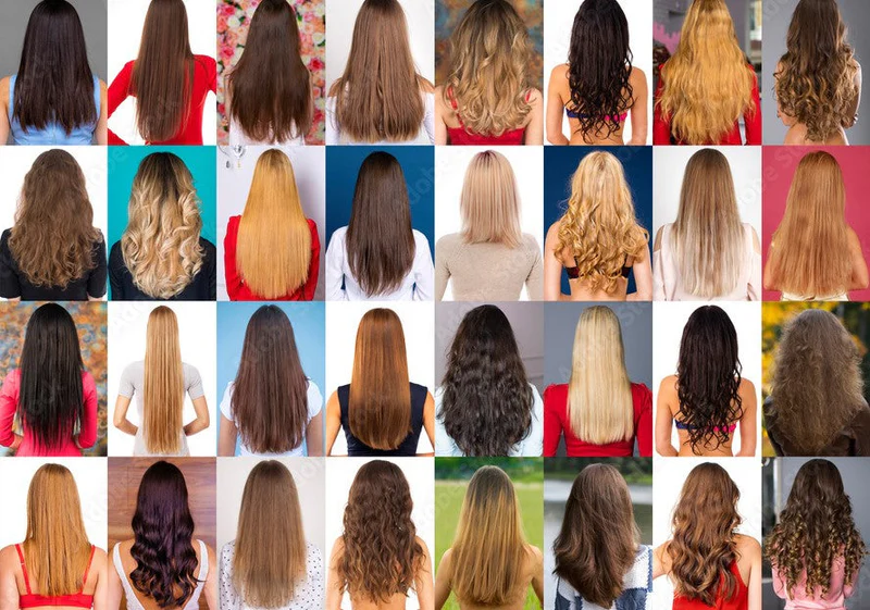 Hair types