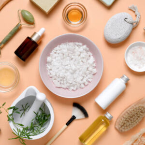Skincare and fitness products
