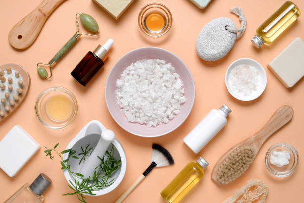 Skincare and fitness products